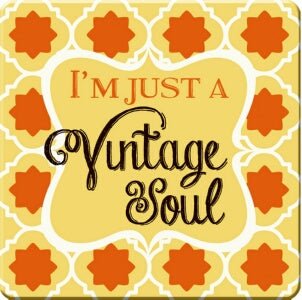 Magnet -Retro Kitchen Ceramic - Vintage Soul