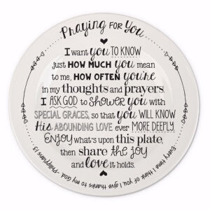 Plate-Giving Plate-Praying For You (#51103)