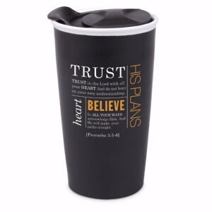 Tumbler-Trust-Double Wall Ceramic-Black