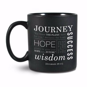 Mug-Simple Faith Series II: Journey-Black (#18842)