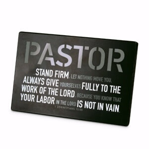 Plaque-Steadfast: Pastor-Black Metal (#40118)