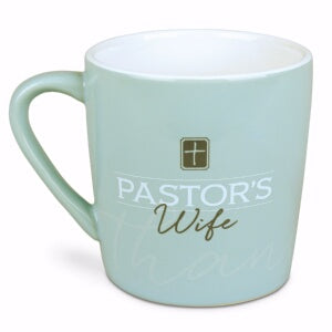 Mug-Thank You-Pastor's Wife w/3 Scripture Cards-Te