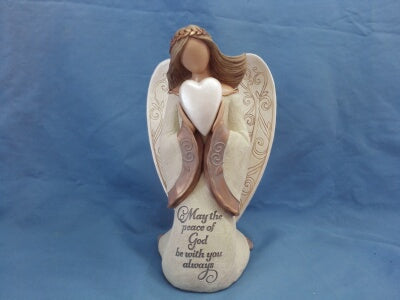 Figurine-Legacy Of Love-Bereavement Angel w/Heart