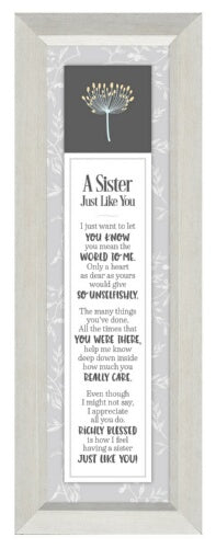 Plaque-Style Line-A Sister (4 x 14)