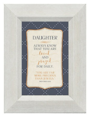 Mini-Plaque-Style Line-Daughter (3 x 4.5)