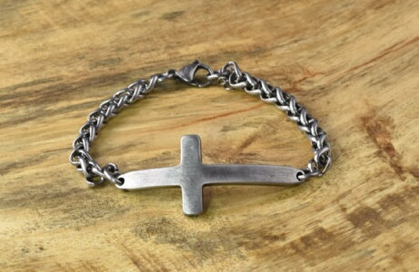 Eden Merry-Just For Him-Cross Chain Bracelet