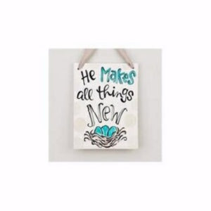 Tile-He Makes All Things New (8 x 6)