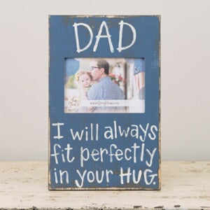 Dad (9 x 14) (Holds 5 x 7 Photo) Frame