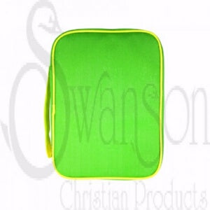 Bible Cover-Colorful-Medium-Green/Yellow