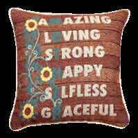 Pillow-Amazing Mother (17 x 17)