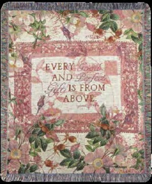 Throw-Every Good Gift (Tapestry) (50 x 60)