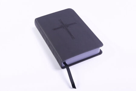 CSB Pocket Gift Bible-Charcoal LeatherTouch