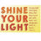 Cards-Pass It On-Shine Your Light (3"x2") (Pack of