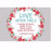 Cards-Pass It On-Love Never Fails (3"x2") (Pack of