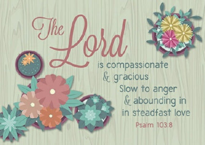 Postcard-The Lord Is Compassionate (6 x 4.25) (Pac