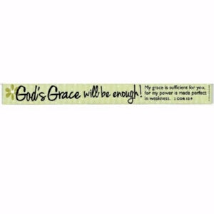 Magnet-Scripture Strips-God's Grace (7.5 x .75)