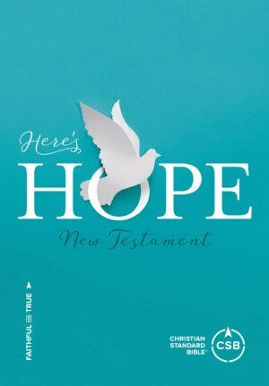 CSB Here's Hope New Testament-Softcover