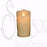 Marvelous Lights Flameless Candle Ivory Drip Wax (3" x 6")