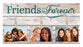 Clothesline Clip Board-Friends Forever (20 x 10.5)