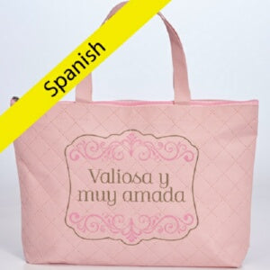 Precious And Dearly Loved (15.5 x 10.5)-Spanish Tote