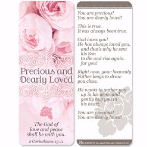 Jumbo Bookmark-Precious And Dearly Loved (2 Cor 13