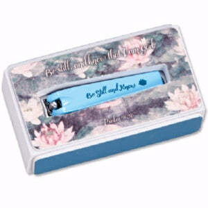 Manicure Set-Be Still And Know (2 Pc) (Psalm 46:10