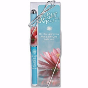 Pen & Bookmark Set-Be Still And Know (Psalm 46:10
