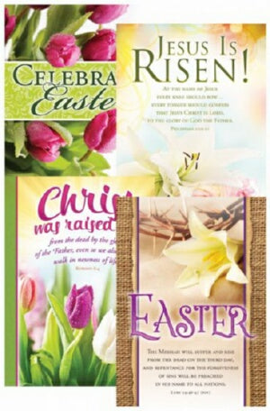 Card-Boxed-Easter  Jesus Is Risen Assortment (KJV)