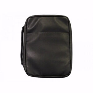 Bible Cover-Imitation Leather-Plain-Medium-Black (