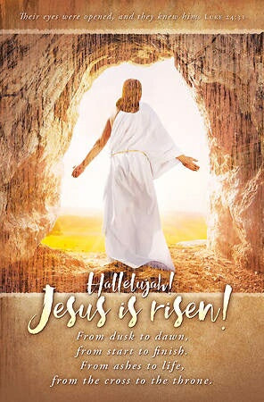 Hallelujah! Jesus Is Risen (Luke 24:31) ( Bulletin