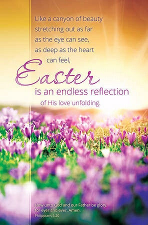 Easter Is An Endless Reflection (Philippi Bulletin
