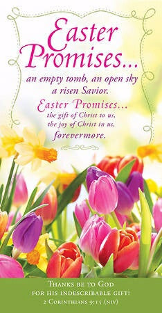 Offering Envelope-Easter Promises...(2 Corinthians