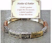 Eden Merry-Mother & Father Bracelet