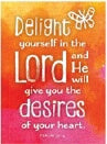 Magnet-Designer-Delight Yourself In The Lord (3" x