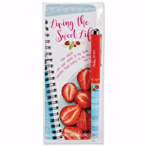 Pen & Jumbo Bookmark Set-Living The Sweet Life (Ps