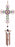 Wind Chime-Plum Mosaic Cross