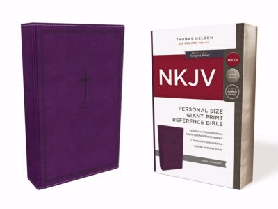 PRE-ORDER: NKJV Personal Size Giant Print Reference Bible (Co