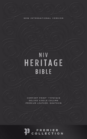 PRE-ORDER: NIV Heritage Bible/Sterling Edition (Comfort Print