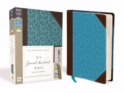 PRE-ORDER: NIV Journal The Word Bible (Comfort Print)-Chocola
