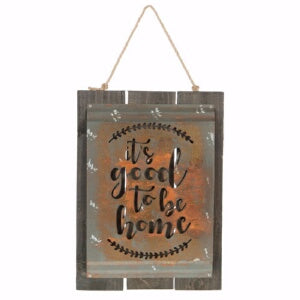 Acid Wash Sign-Good To Be Home (13 x 10)