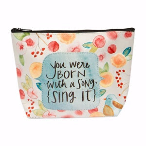 Cosmetic Bag-Sing It (8 x 6)