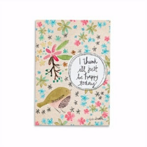 Be Happy-Softcover Journal