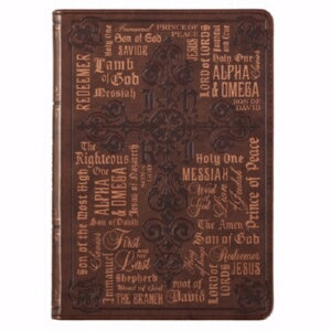 Journal Lux-Leather Flexcover Names of Jesus