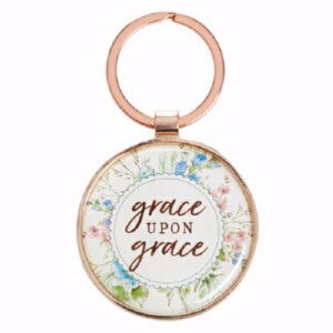 Keyring in Tin-Grace Upon Grace