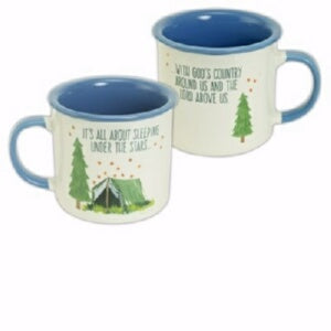 Mug-Sleeping Under The Stars (Camping) (16 Oz)