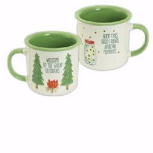 Mug-Welcome To The Great Outdoors (Camping) (16 Oz