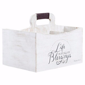 PRE-ORDER: Kitchen Caddy-Life Is Full Of Blessings-Psalm 103: