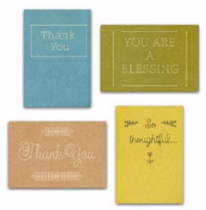 Card-Boxed-Thank You-Simply Stated (Box Of 12)