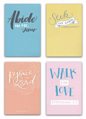 Card-Boxed-Thinking Of You-Bible Letters (Box Of 1