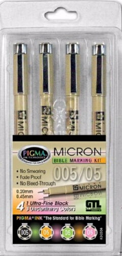 Pigma Micron (005/05) Ultra Fine & Medium Poin Pen